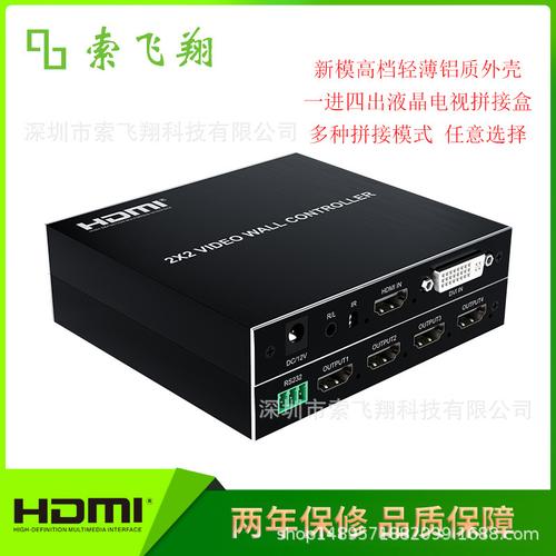 2x2拼接画面处理器产品展示图